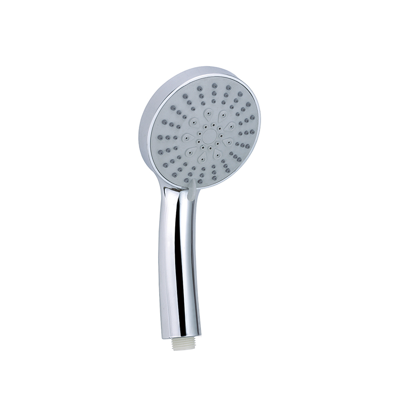 Cabezal de ducha de spa de alta presión de ducha de mano de 5 configuraciones con botón de interruptor